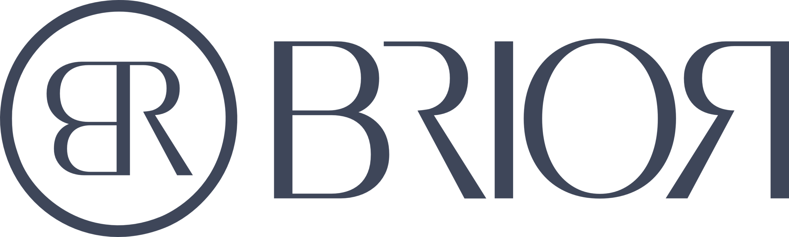 Logo horizontal da Brior